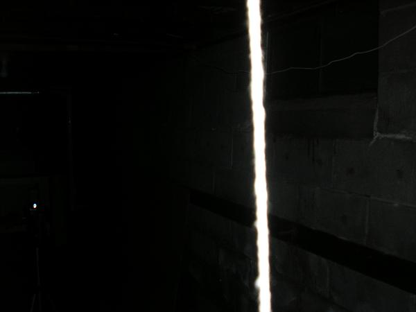 Ribbon of spirit energy...or maybe just a string.